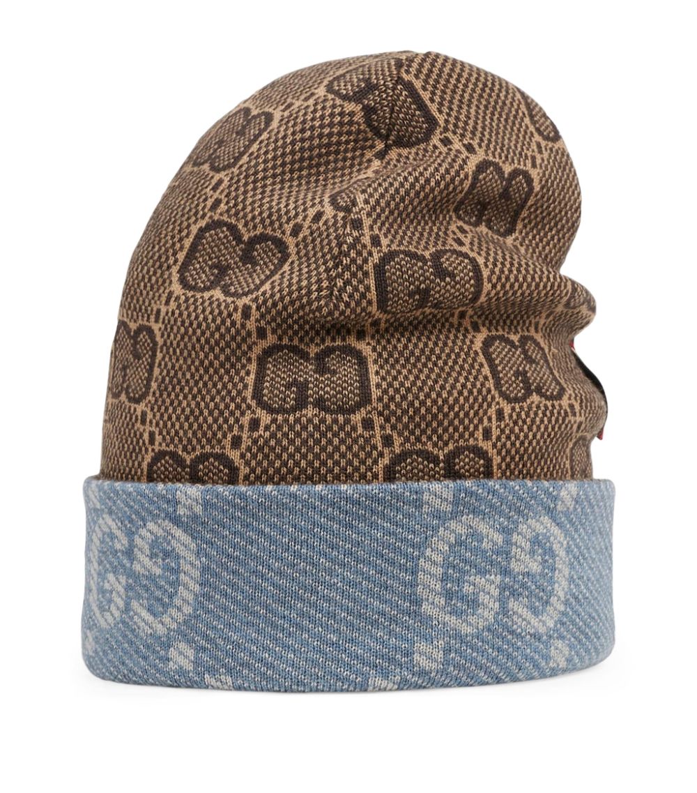 Gucci Gucci Wool Reversible Gg Hat