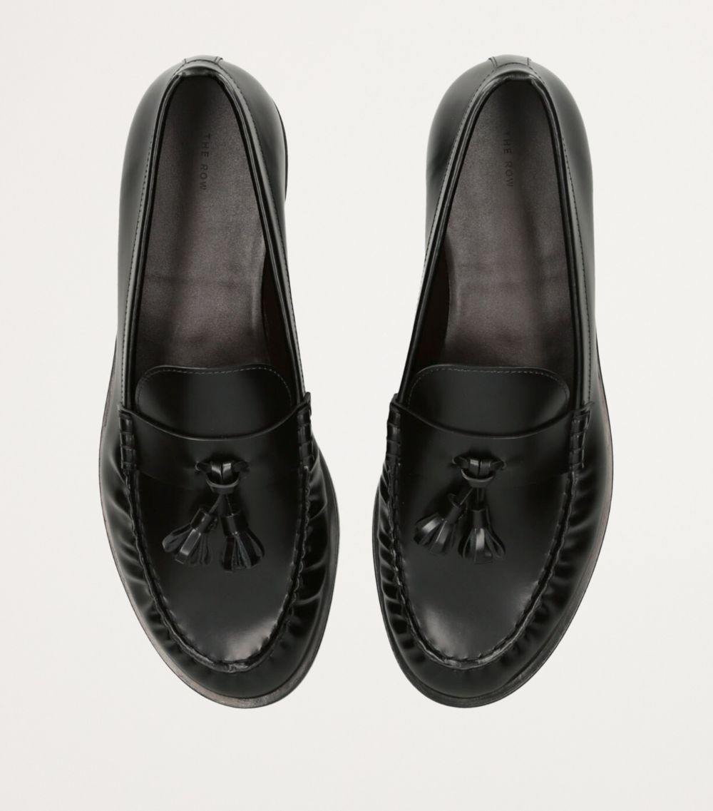 The Row The Row Mens Leather Loafers