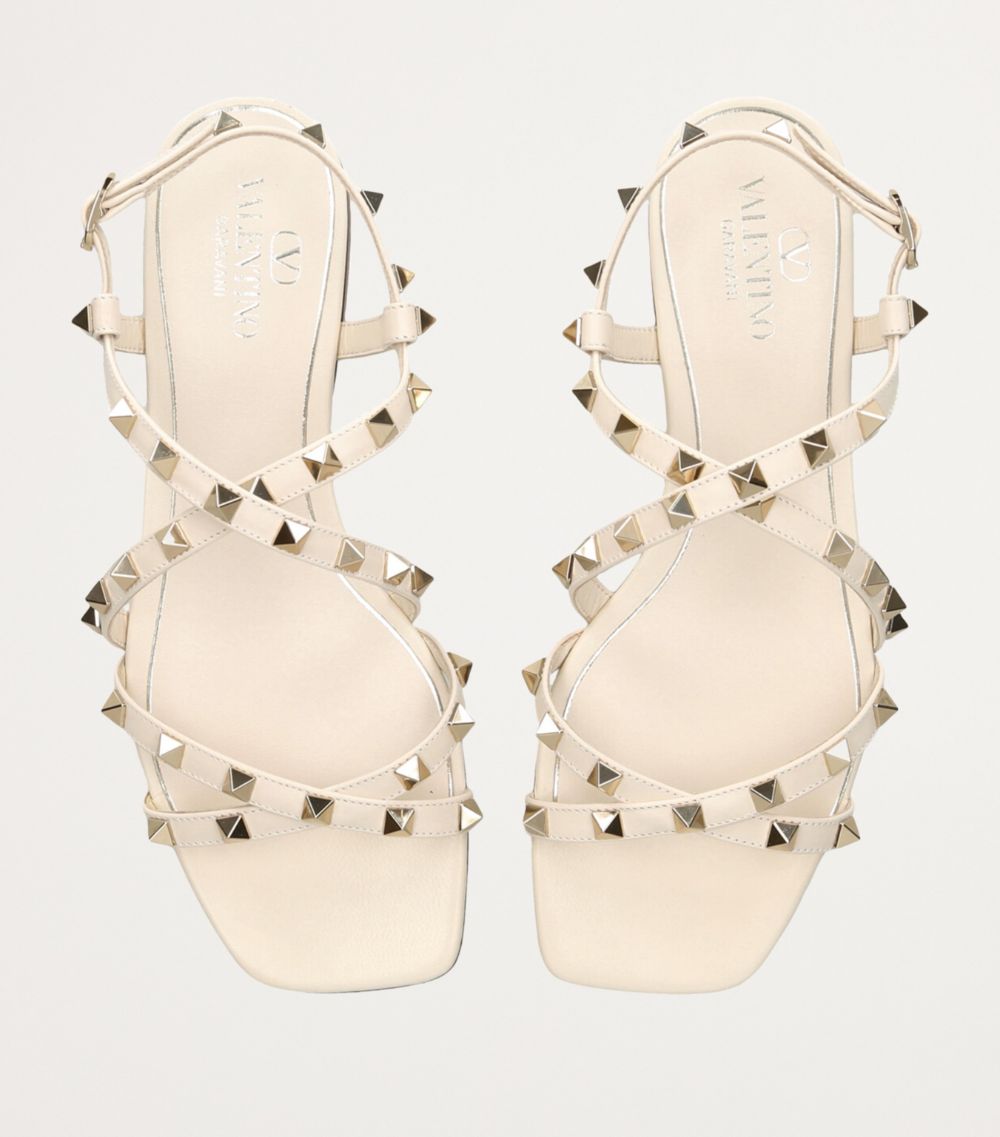 VALENTINO GARAVANI Valentino Garavani Leather Rockstud Sandals