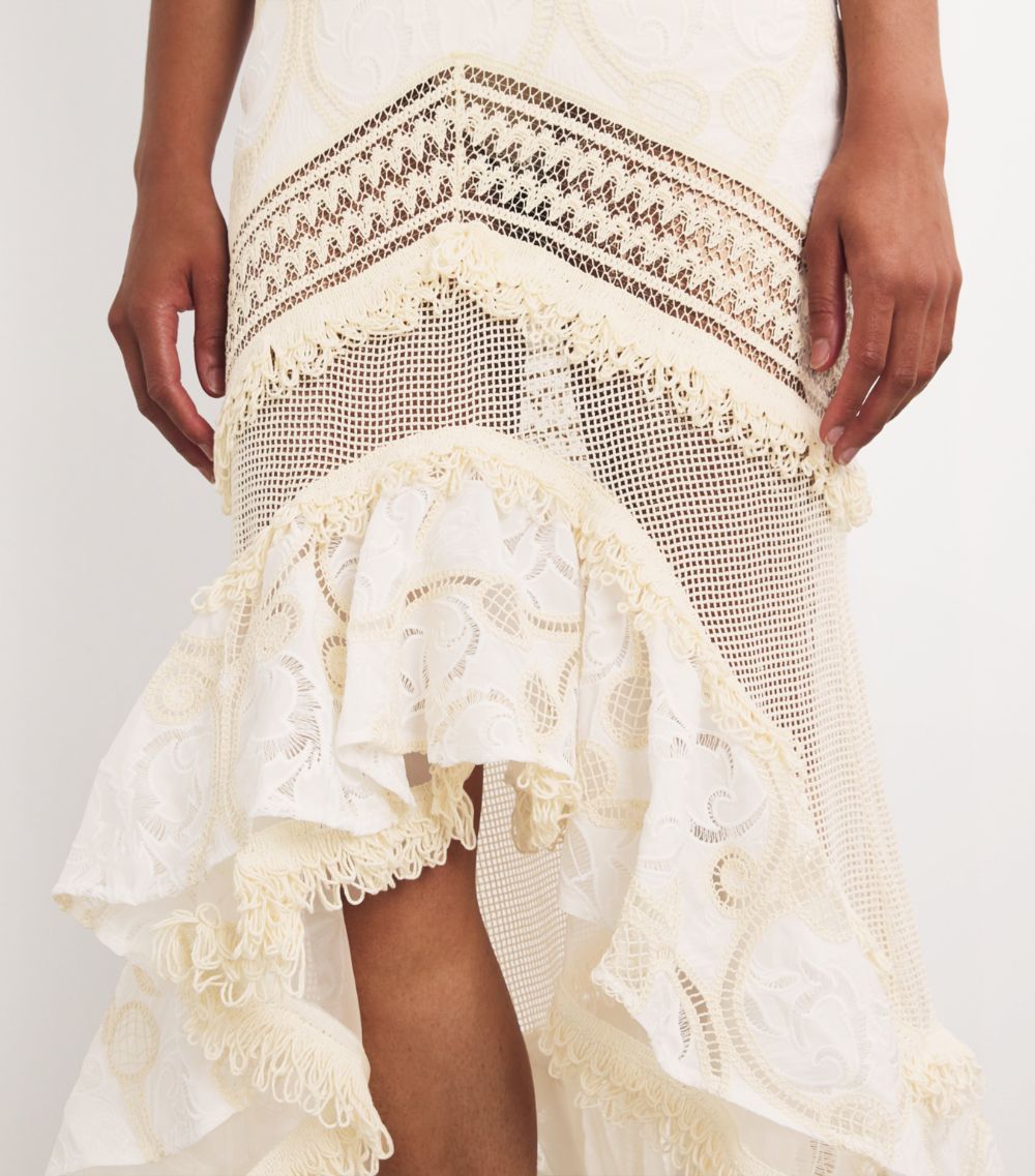 Patbo Patbo Lace Maxi Skirt