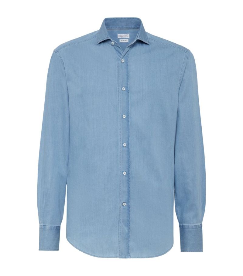 Brunello Cucinelli Brunello Cucinelli Slim-Fit Denim Shirt