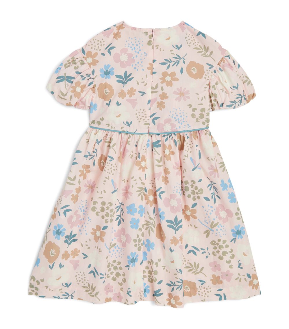 Il Gufo Il Gufo Cotton Floral Print Dress (3-10 Years)