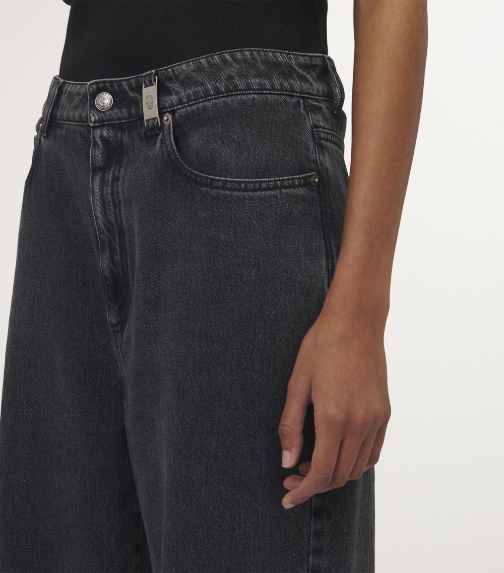 Alexander McQueen Alexander Mcqueen Wide-Leg Jeans