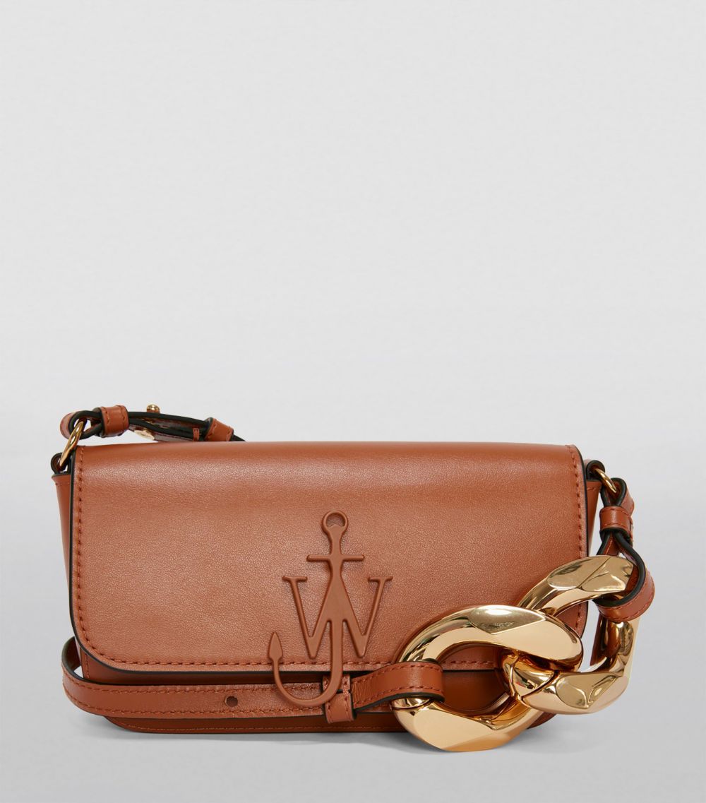 Jw Anderson Jw Anderson Leather Anchor Chain Shoulder Bag