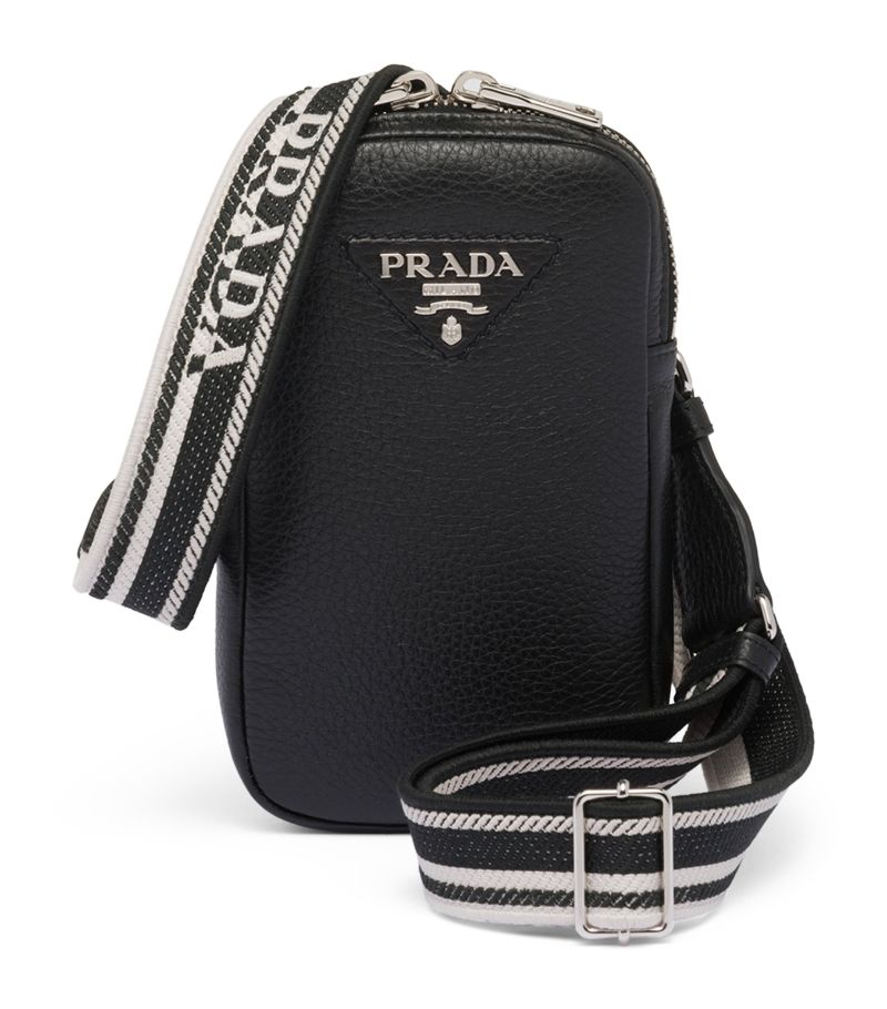 Prada Prada Leather Mini Cross-Body Bag