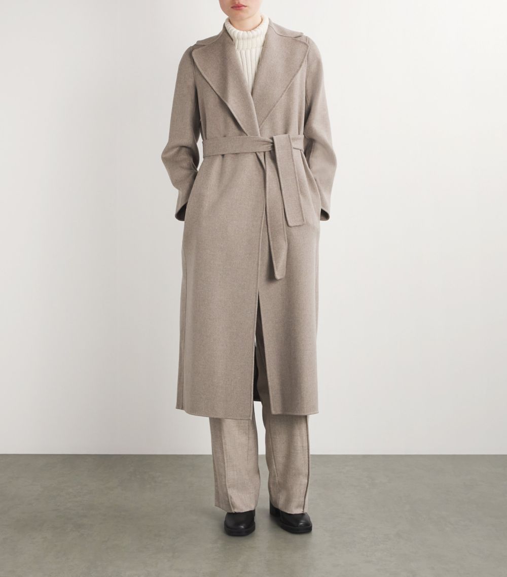 Max Mara Max Mara Virgin Wool Wrap Coat