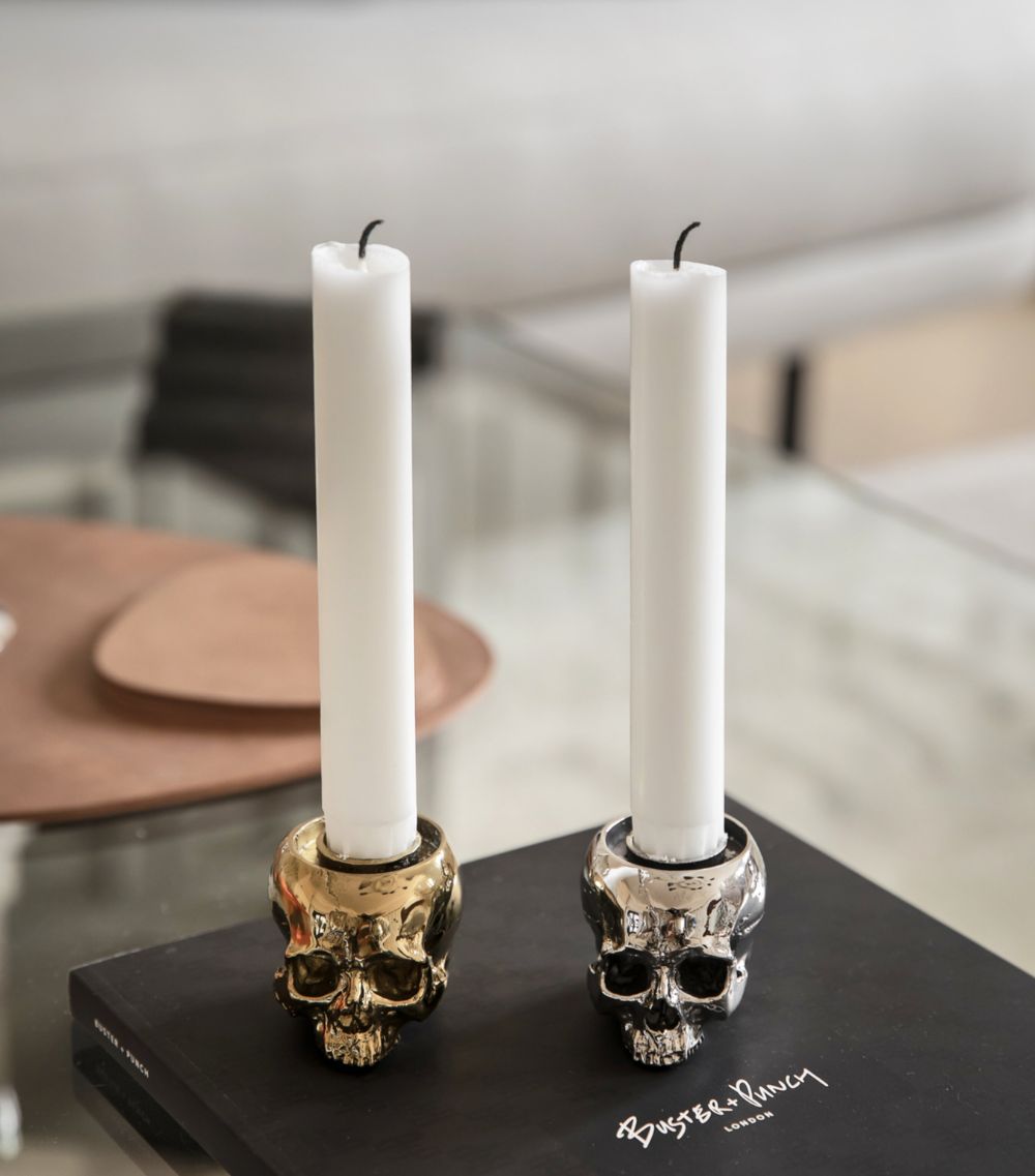 Buster + Punch Buster + Punch x Travis Barker Skull Candle Holder