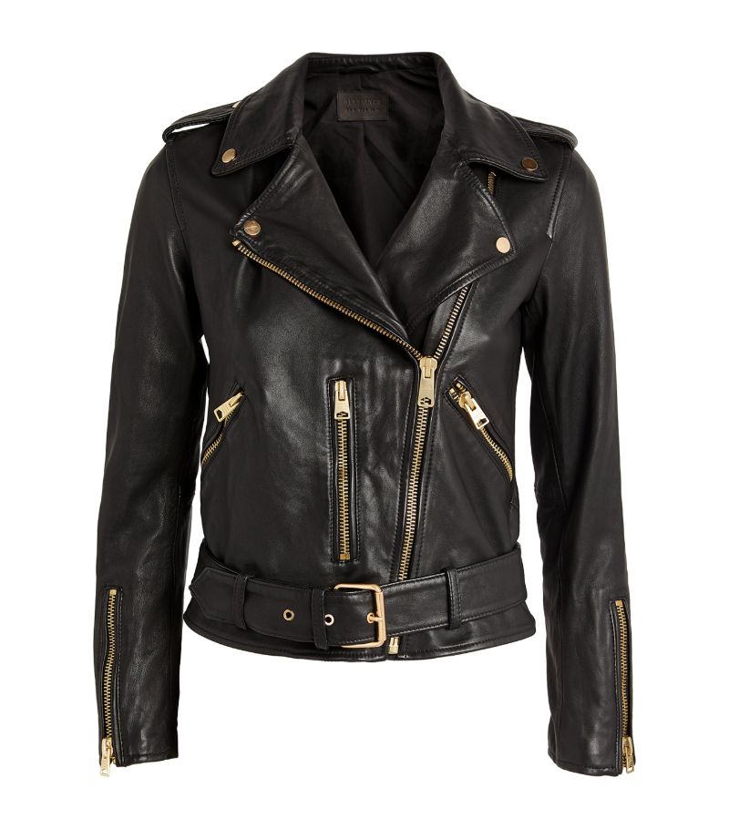 Allsaints Allsaints Leather Balfern Biker Jacket