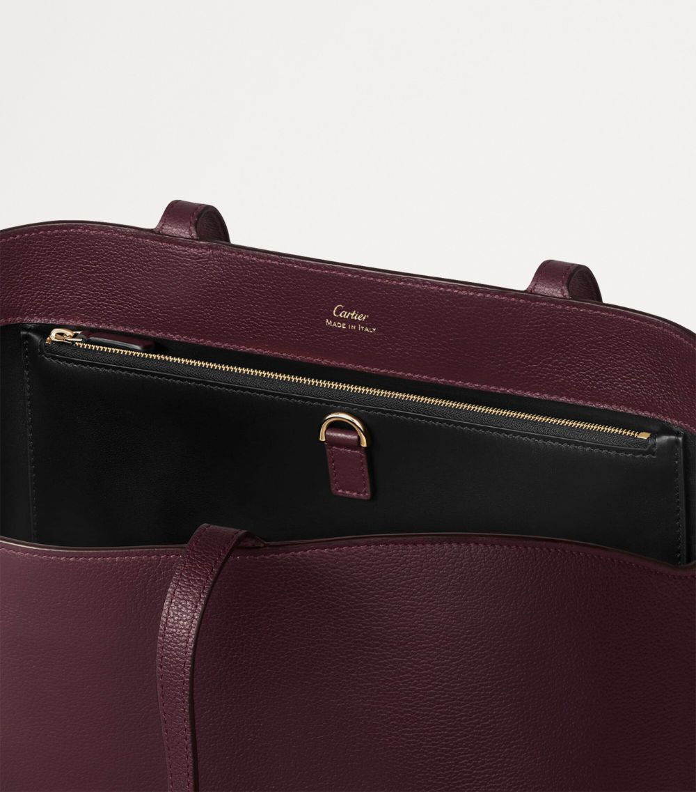 Cartier Cartier Calfskin C De Cartier Tote Bag