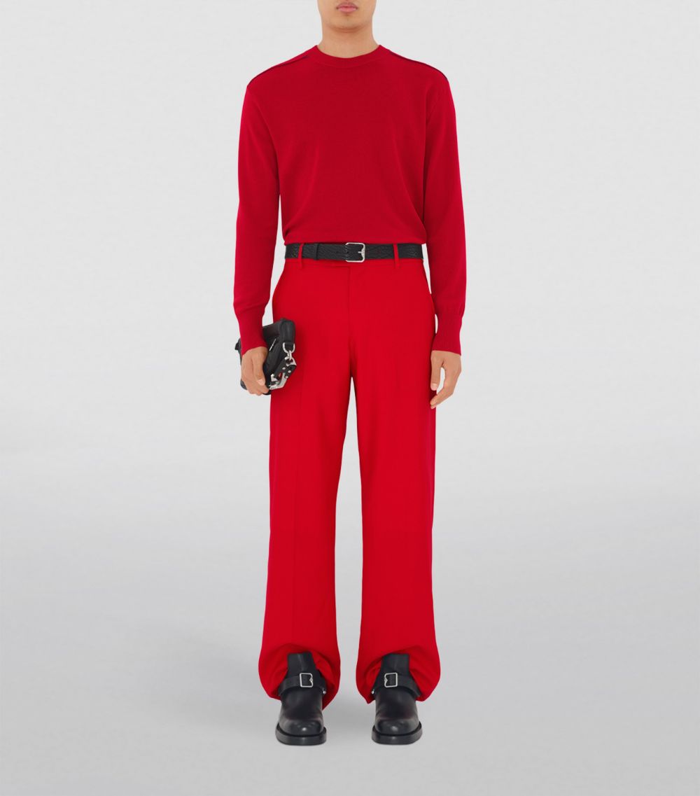 Burberry Burberry Wool Tailored Trousers