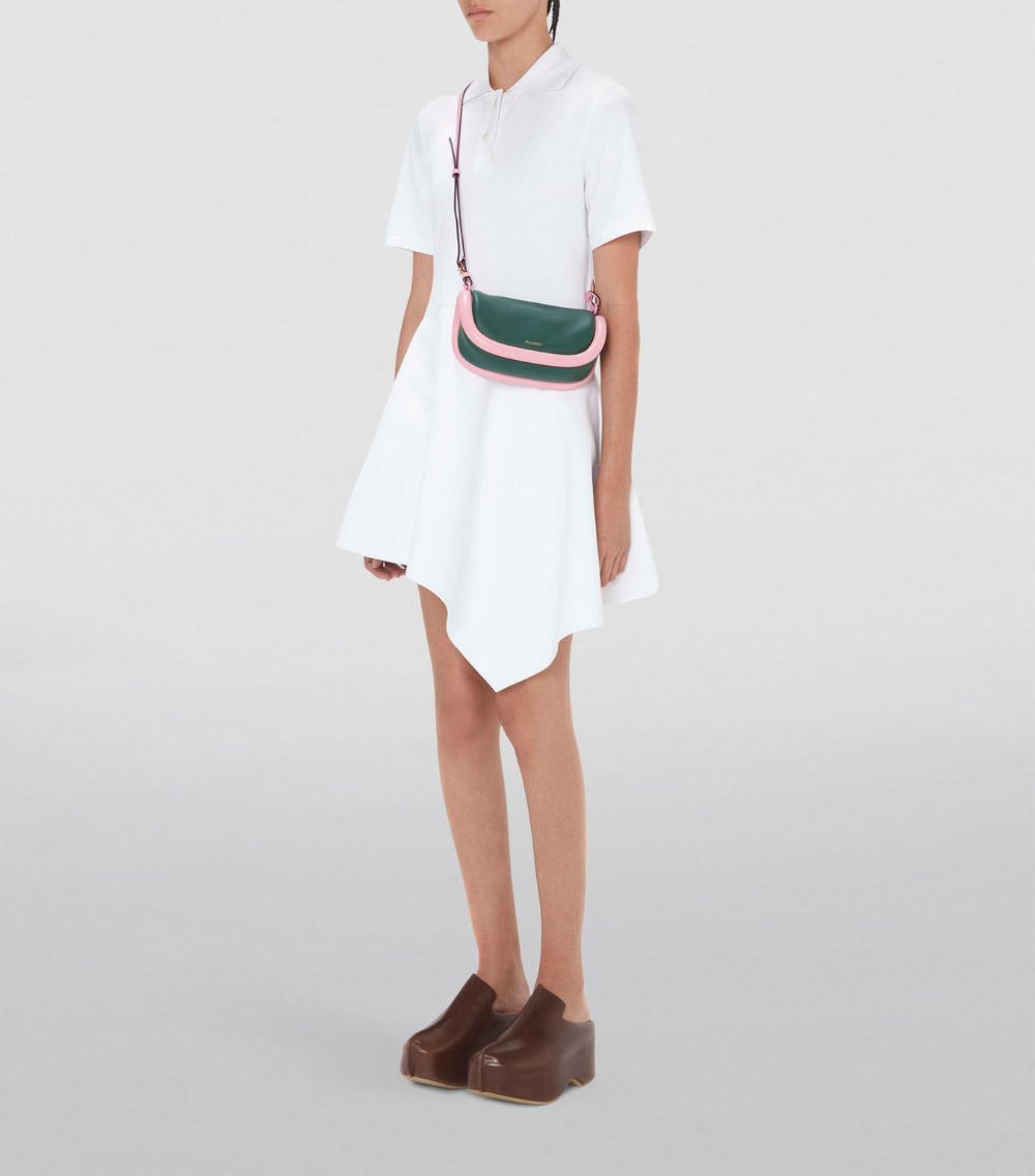 Jw Anderson Jw Anderson Asymmetric Polo Shirt Mini Dress