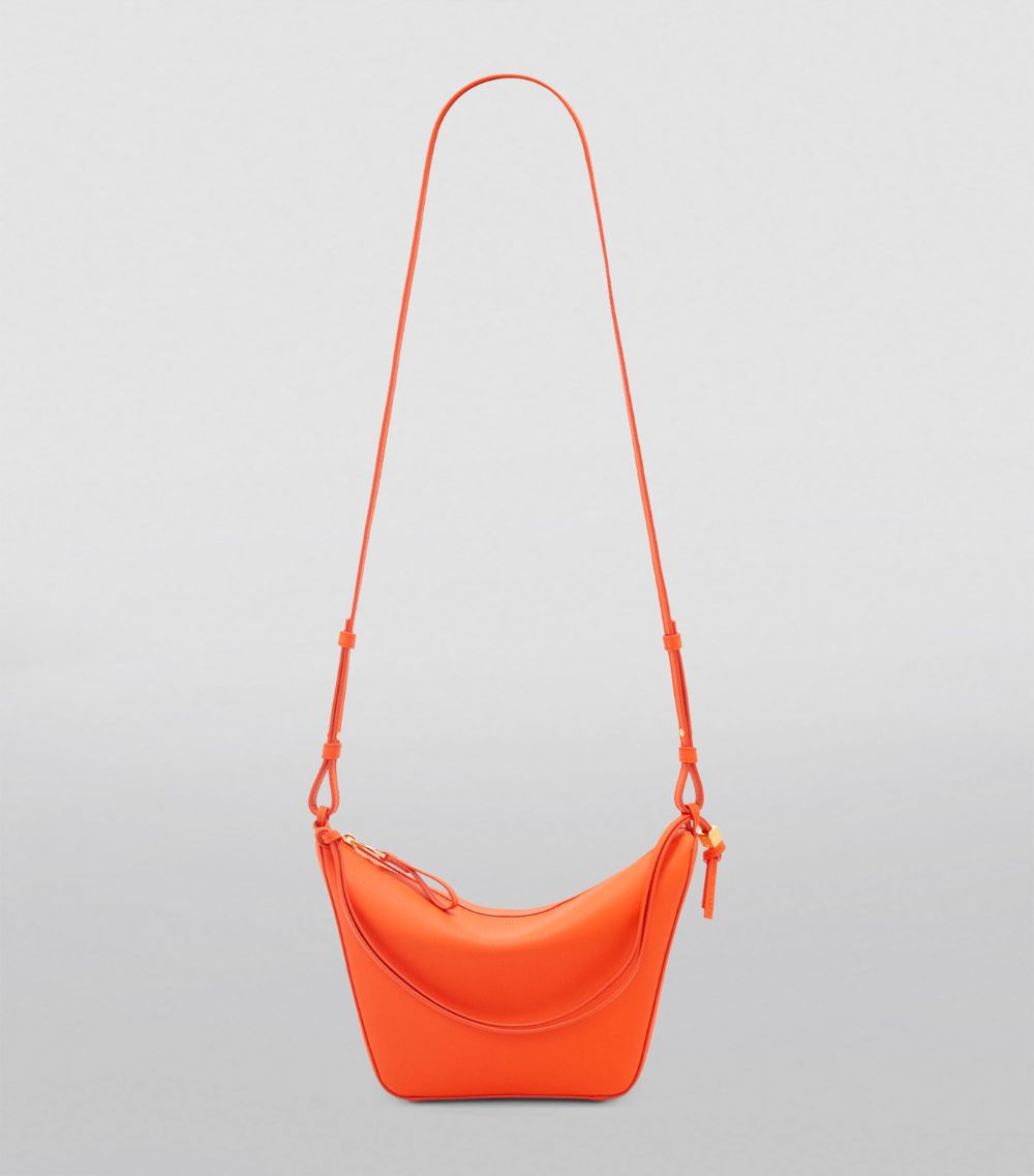 Loewe Loewe Mini Leather Hammock Hobo Bag