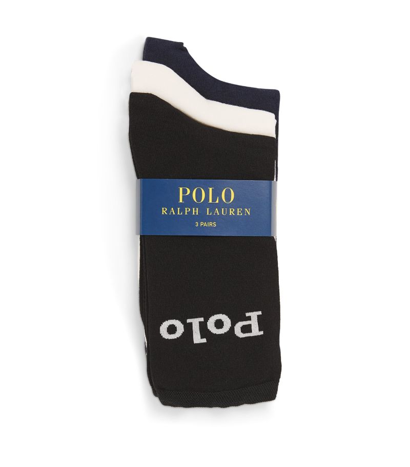 Polo Ralph Lauren Polo Ralph Lauren Logo Socks (Pack Of 3)