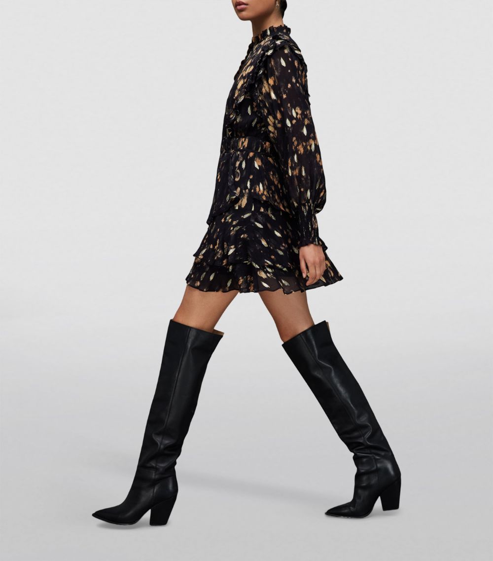 Allsaints AllSaints All-Over Print Ronnie Mini Dress