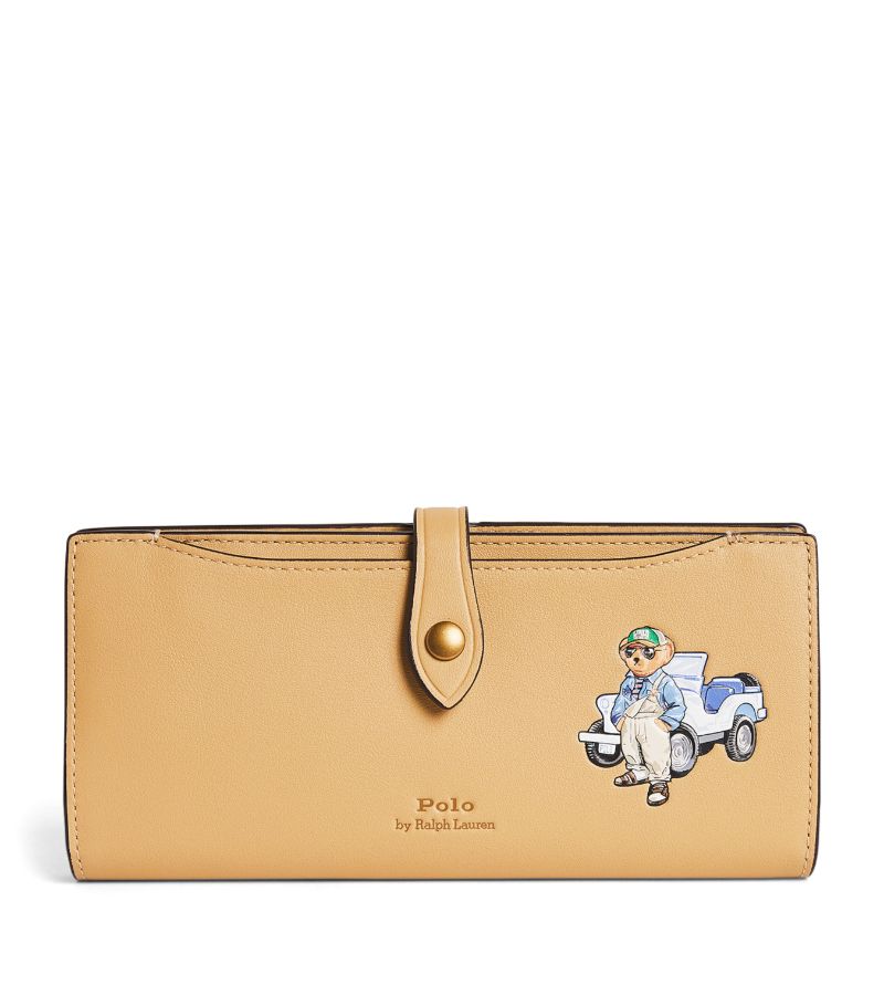 Polo Ralph Lauren Polo Ralph Lauren Leather Polo Bear Wallet