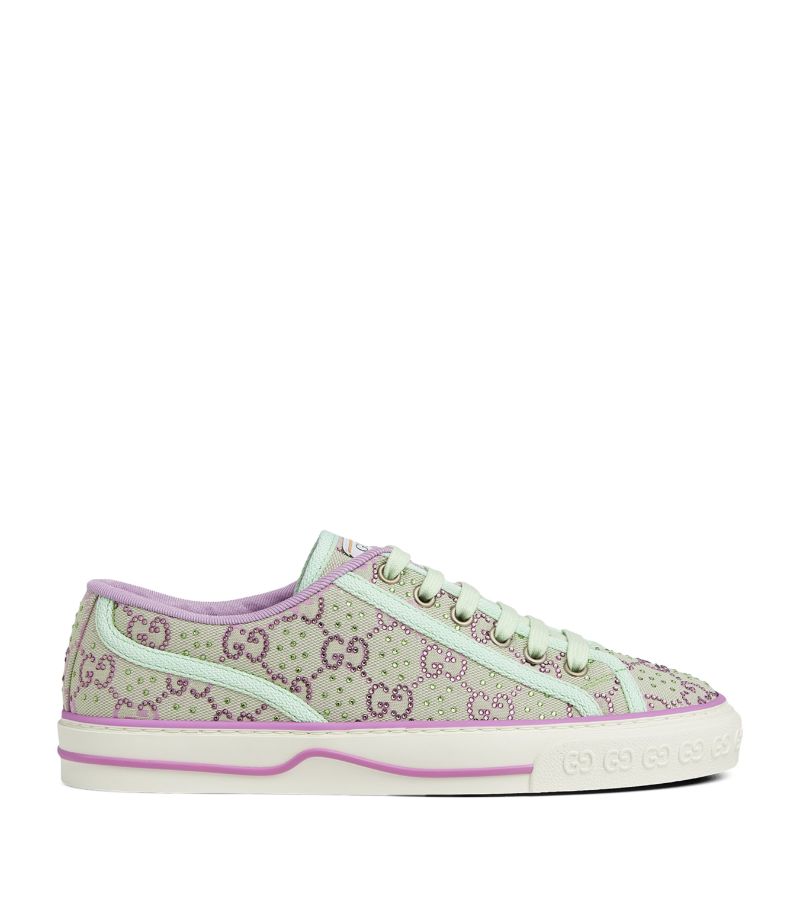 Gucci Gucci Rhinestone Tennis 1977 Sneakers