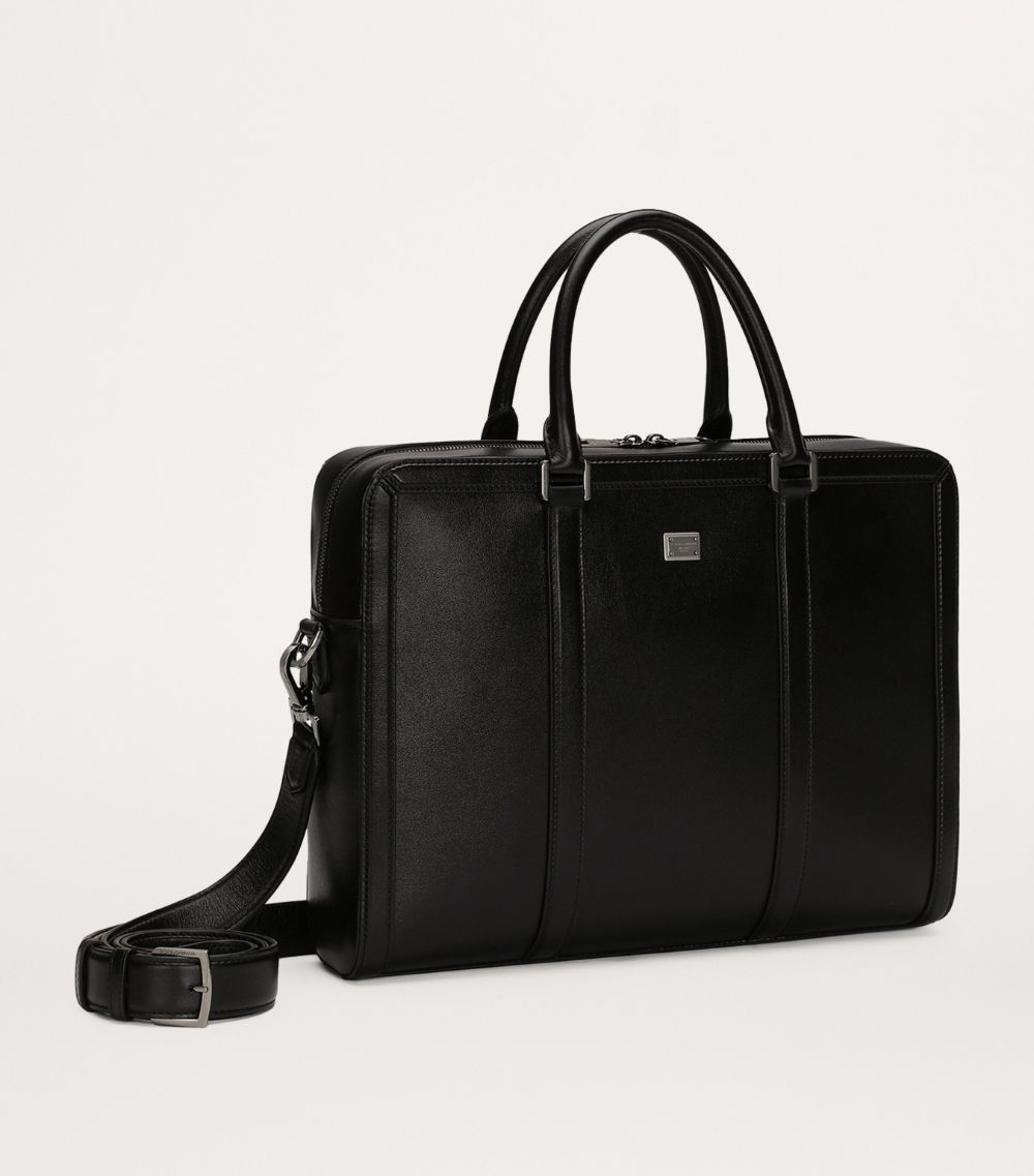 Dolce & Gabbana Dolce & Gabbana Calfskin Briefcase