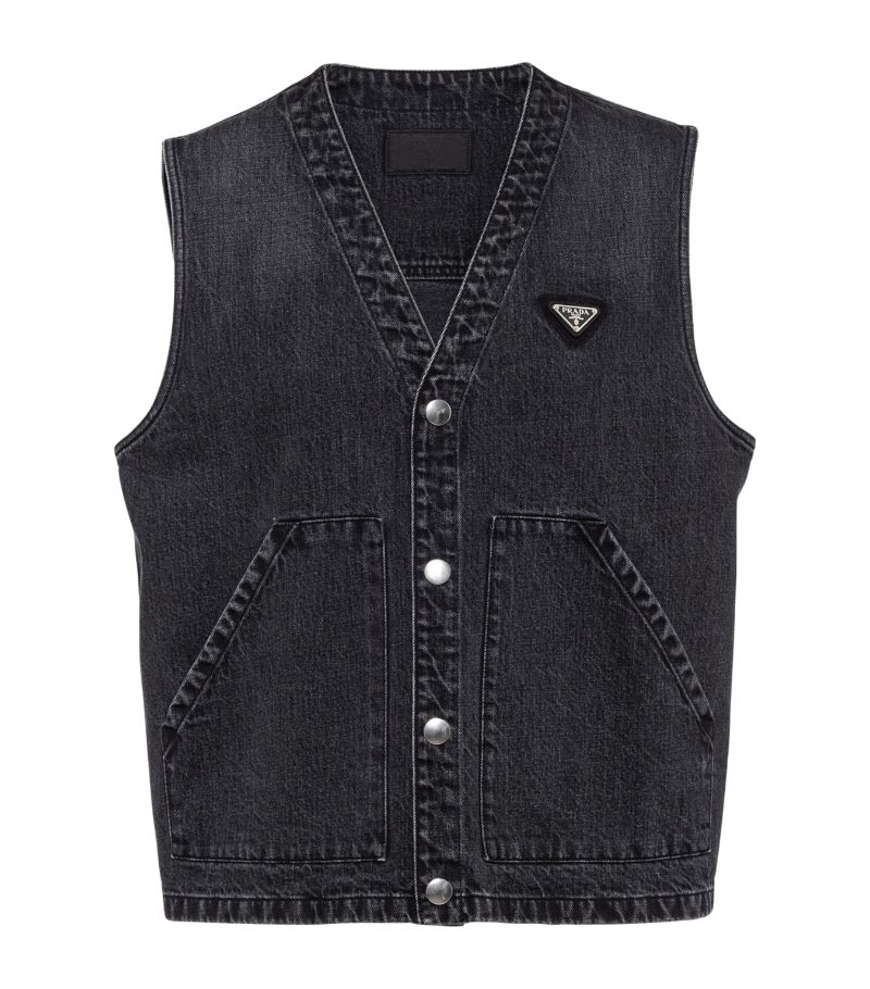 Prada Prada Denim Vest