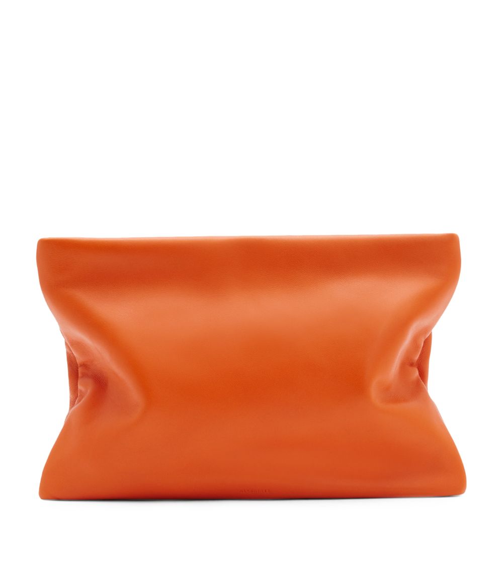 Allsaints Allsaints Leather Bettina Clutch Bag