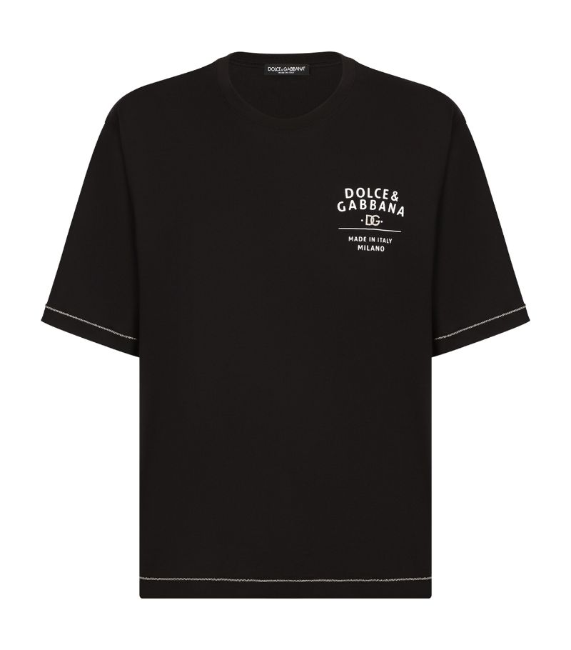 Dolce & Gabbana Dolce & Gabbana Cotton Logo T-Shirt