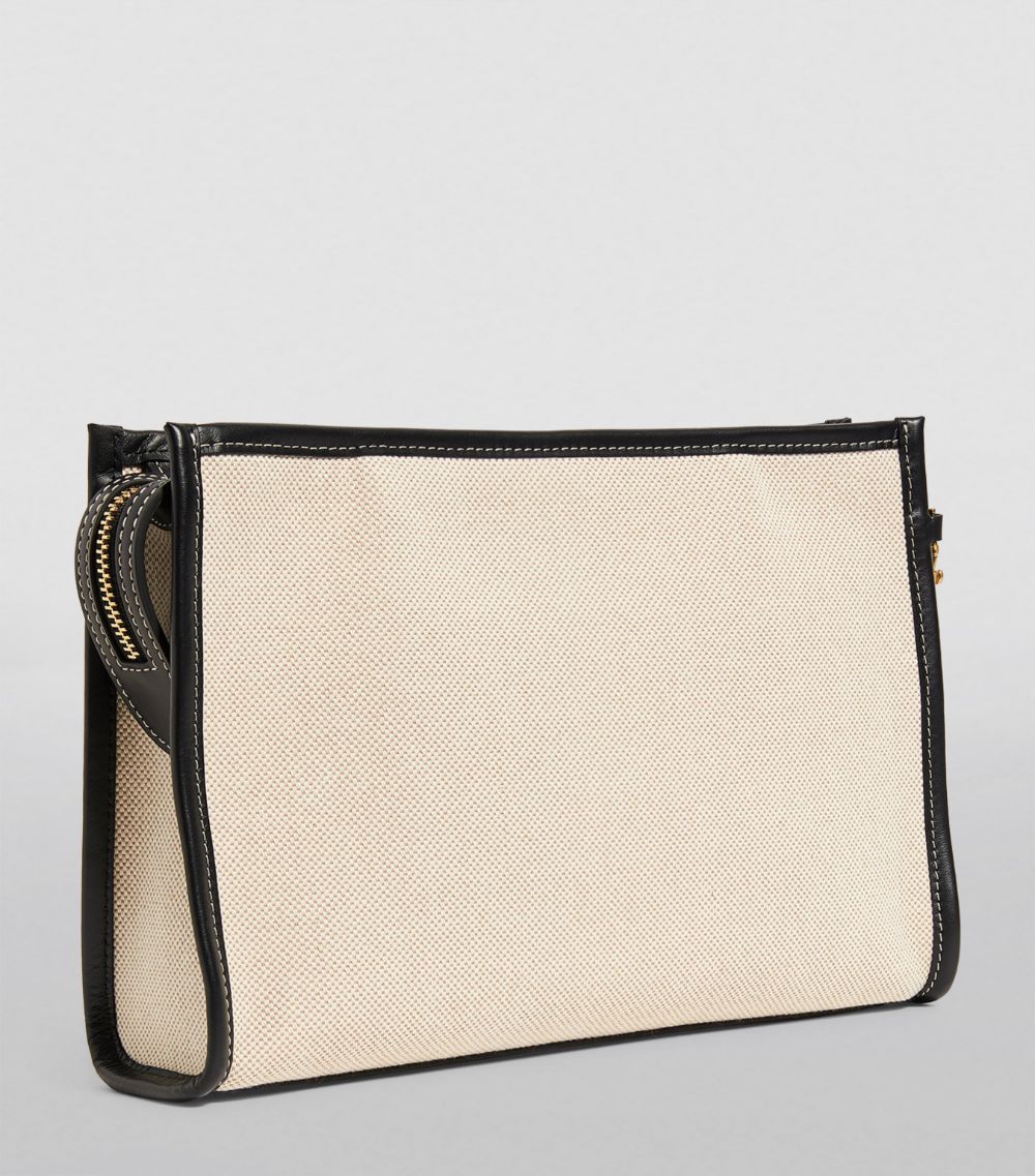 Anya Hindmarch Anya Hindmarch Small Canvas Pocket Pochette