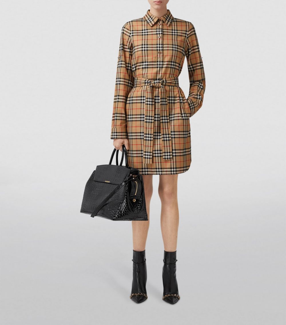 Burberry Burberry Vintage Check Shirt Dress