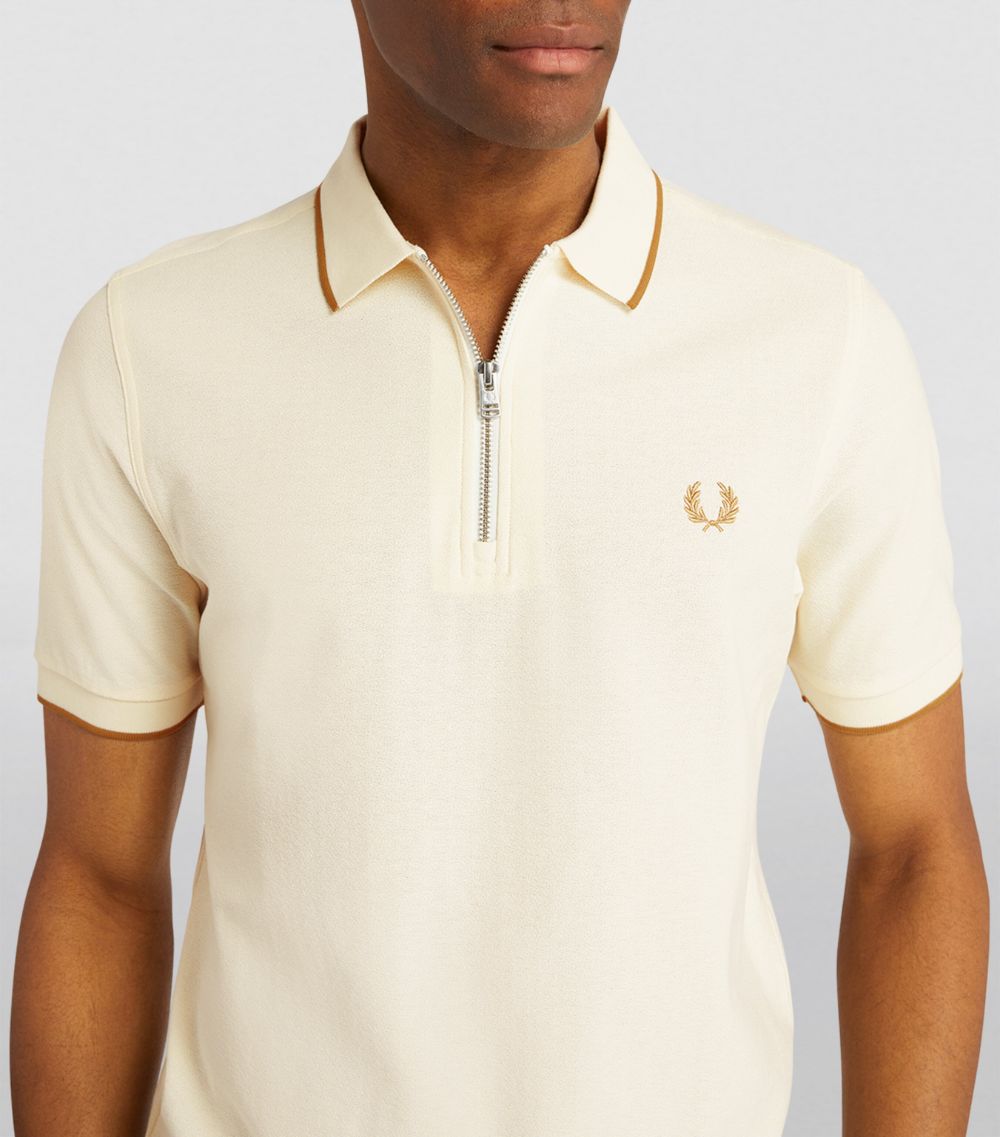 Fred Perry Fred Perry Crepe Piqué Polo Shirt