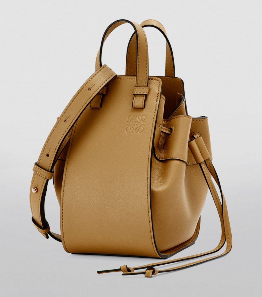 Loewe LOEWE Mini Leather Hammock Top-Handle Bag