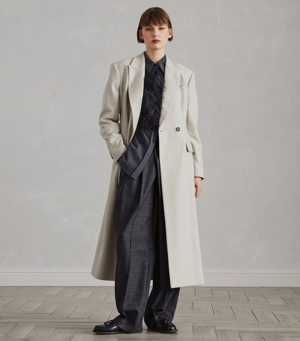 Brunello Cucinelli Brunello Cucinelli Tailored Wool Coat