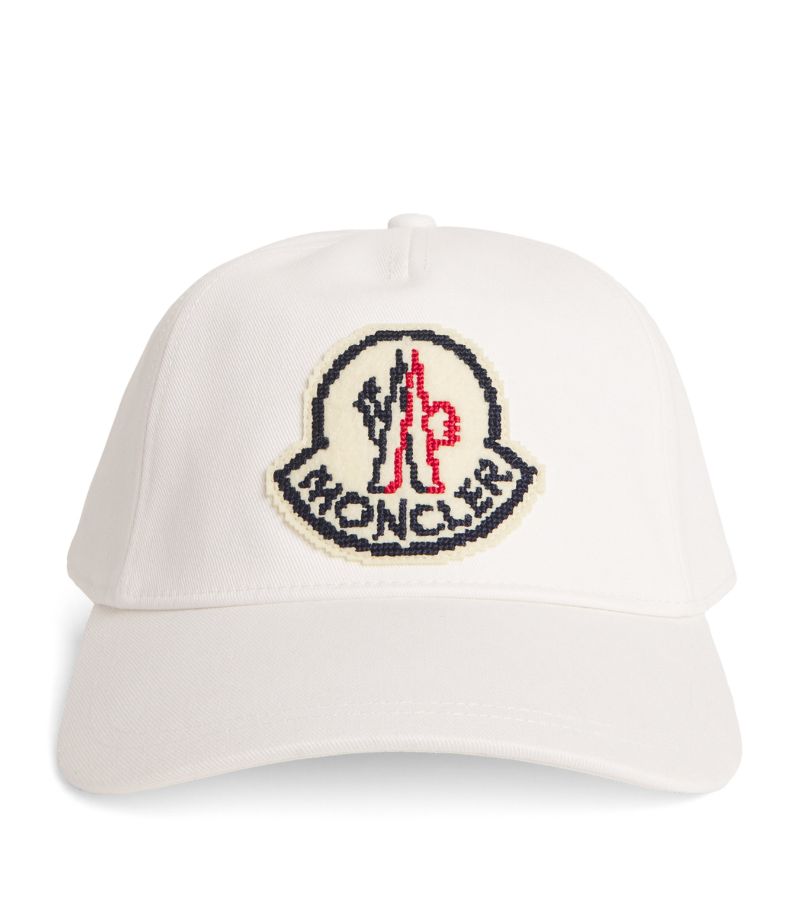 Moncler Moncler Cotton Logo Baseball Cap