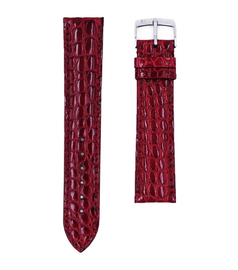 Jean Rousseau Jean Rousseau Classic 3.5 Alligator Leather Watch Strap (16Mm)