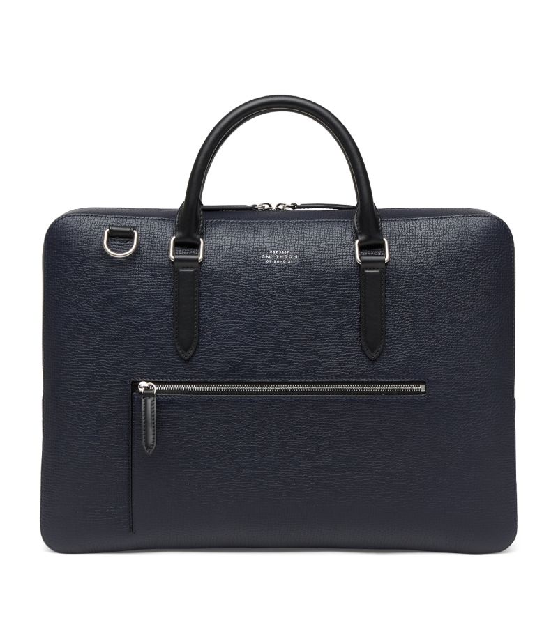 Smythson Smythson Leather Slim Briefcase