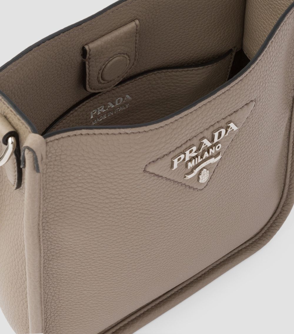 Prada Prada Mini Leather Cross-Body Bag