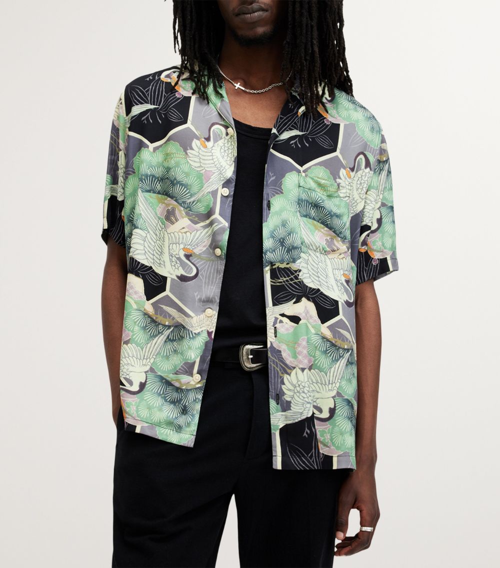 Allsaints Allsaints Printed Naga Shirt