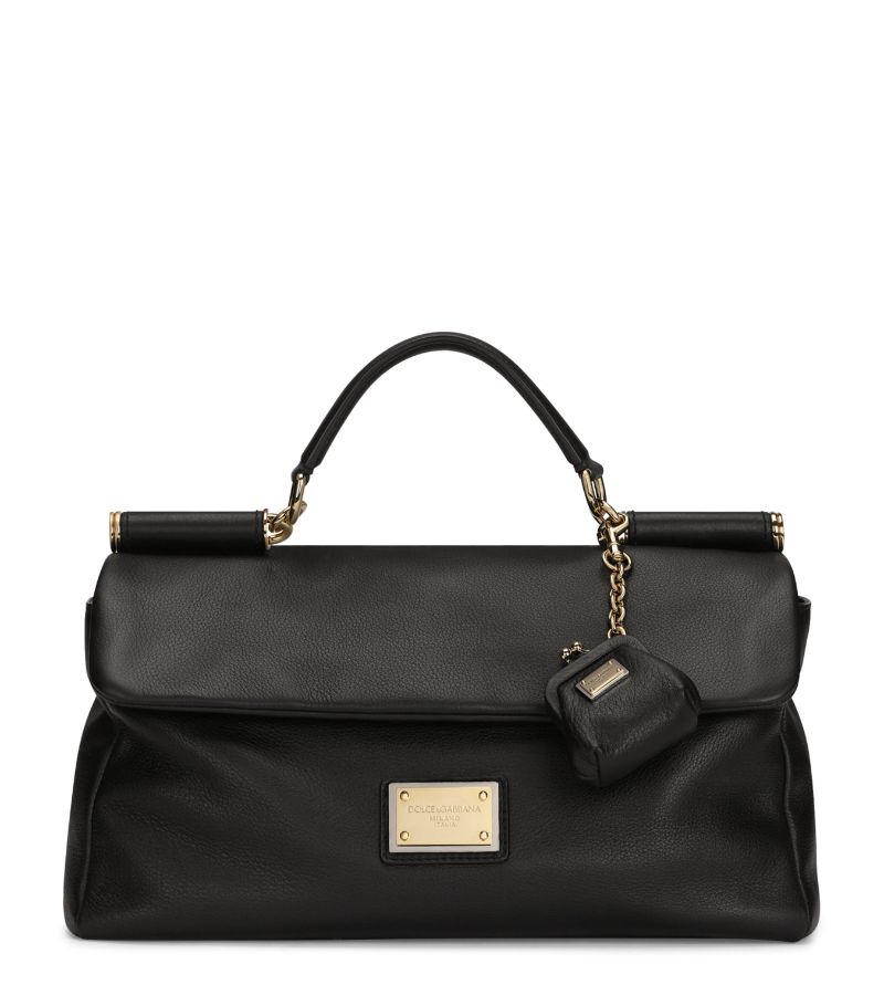 Dolce & Gabbana Dolce & Gabbana Leather Sicily Shoulder Bag