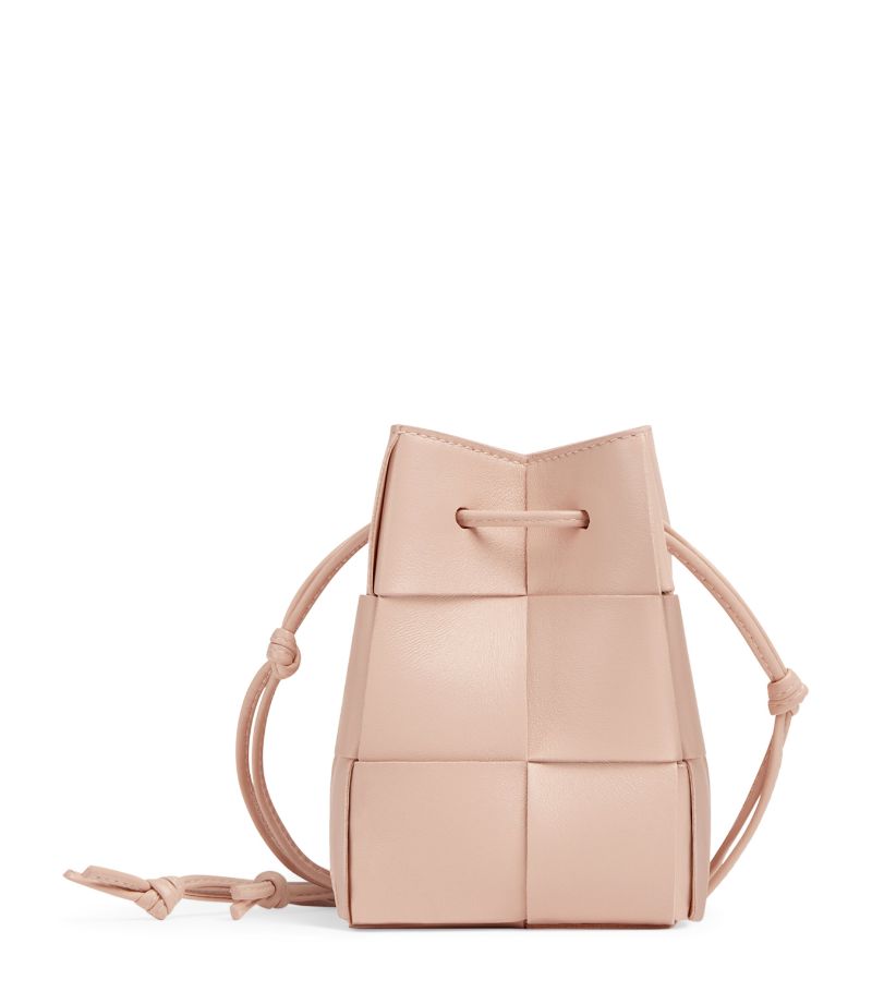 Bottega Veneta Bottega Veneta Mini Leather Bucket Bag