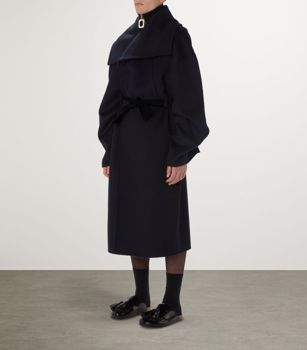 Jw Anderson Jw Anderson Wool Wrap Coat