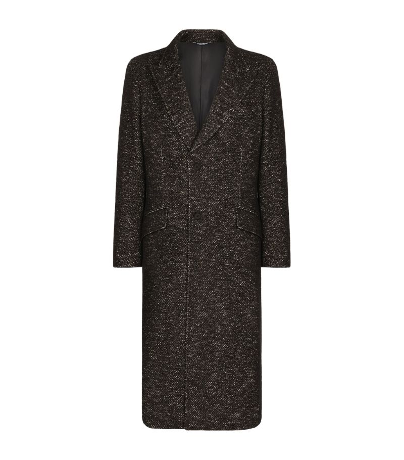 Dolce & Gabbana Dolce & Gabbana Wool-Blend Tailored Coat