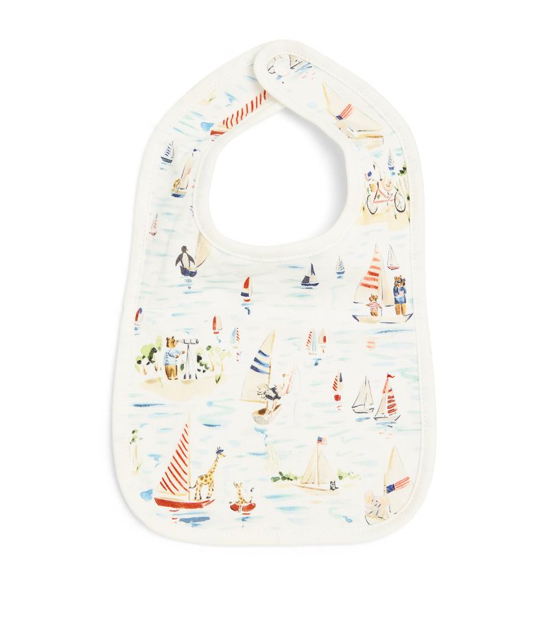 Ralph Lauren Kids Ralph Lauren Kids Cotton Nautical Print Bib