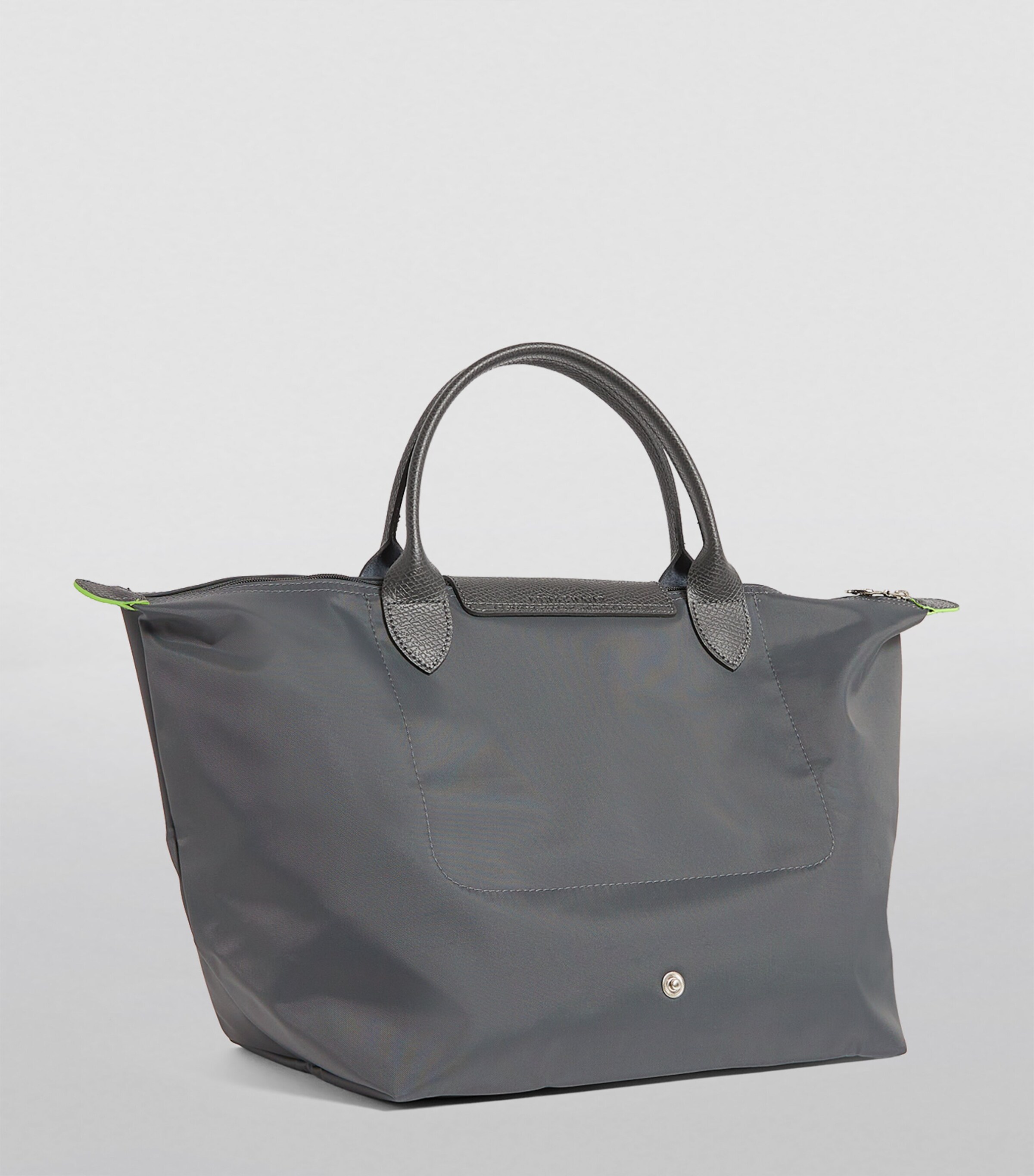  Longchamp Medium Le Pliage Green Tote Bag