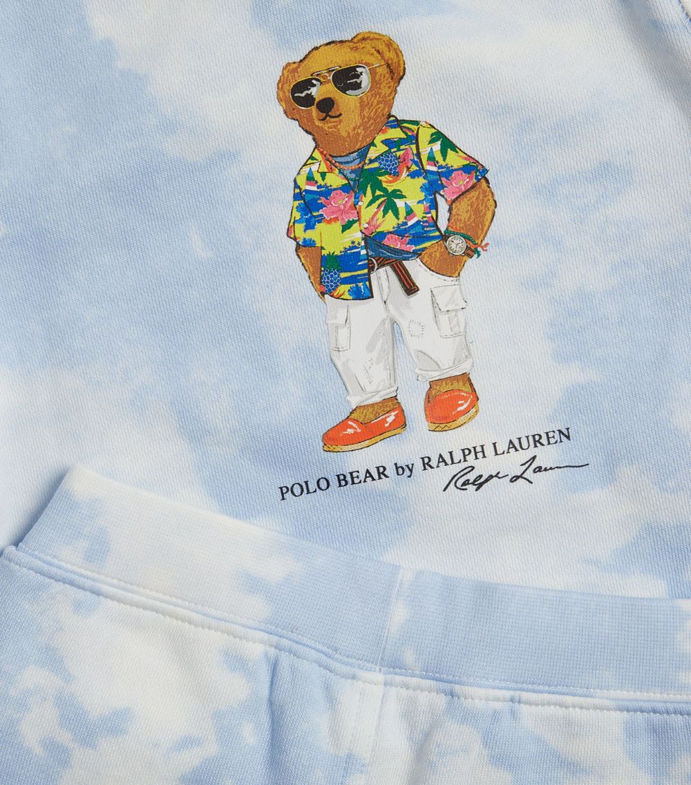Ralph Lauren Kids Ralph Lauren Kids Polo Bear Sweatshirt And Shorts Set (3-24 Months)