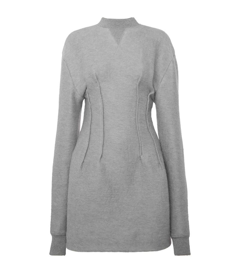 Jw Anderson Jw Anderson Hourglass Mini Sweater Dress