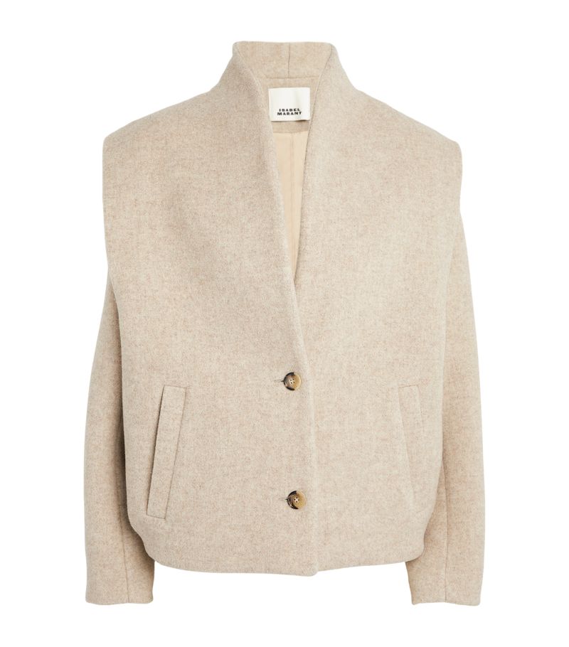 Marant Étoile Marant Étoile Recycled Wool-Blend Drogo Jacket