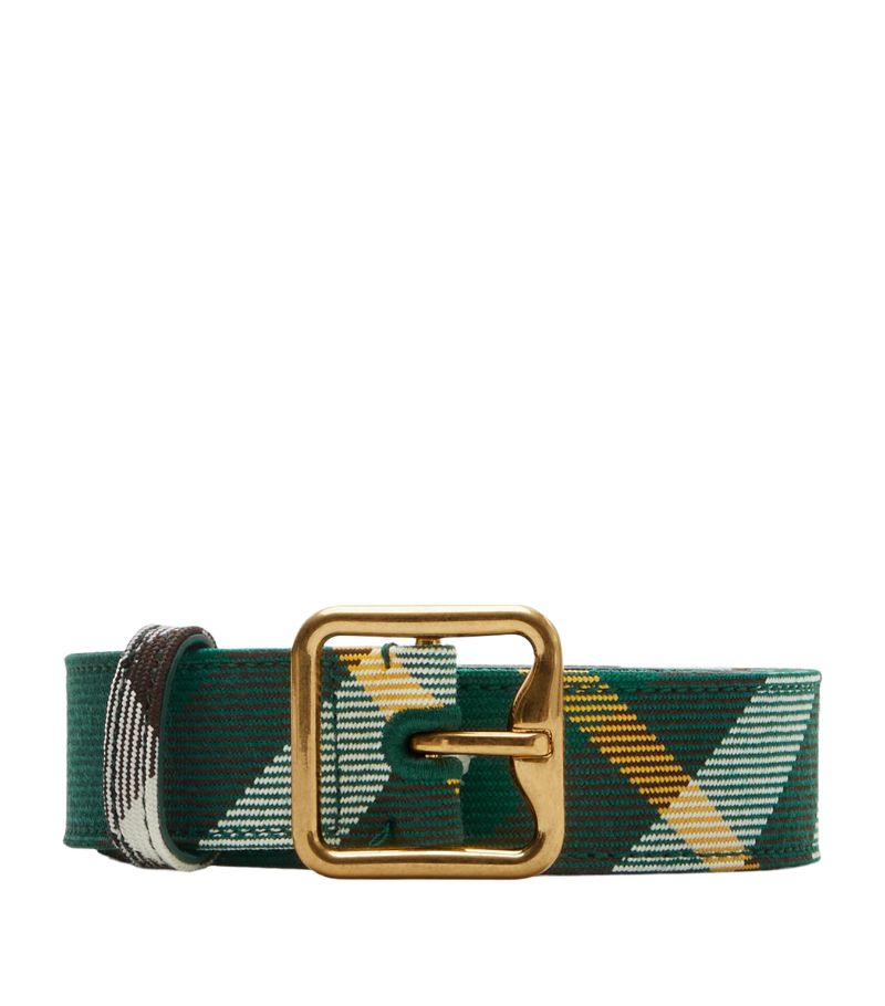 Burberry Burberry Check B Buckle Belt