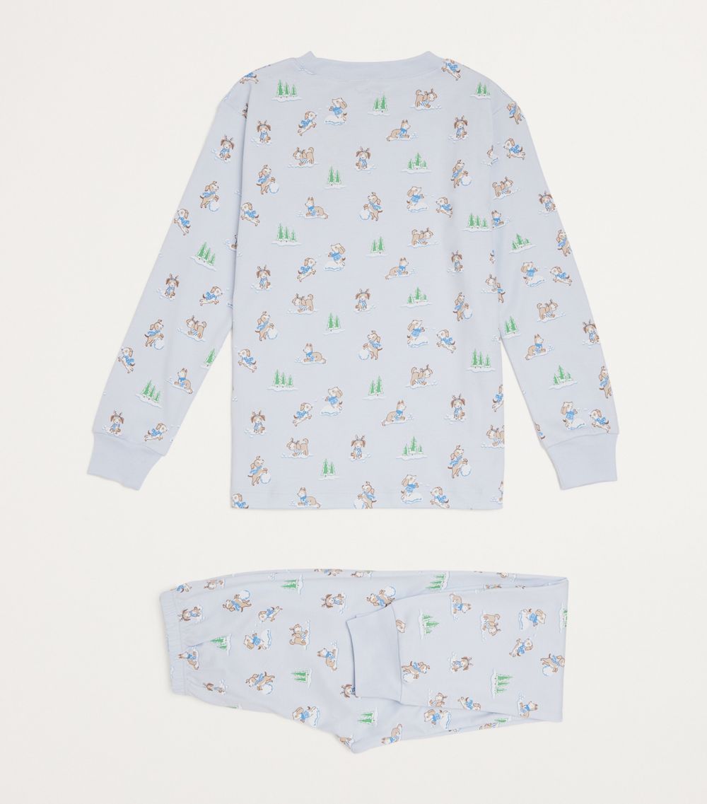 Kissy Kissy Kissy Kissy Pima Cotton Puppy Snowball Pyjamas (2-6 Years)