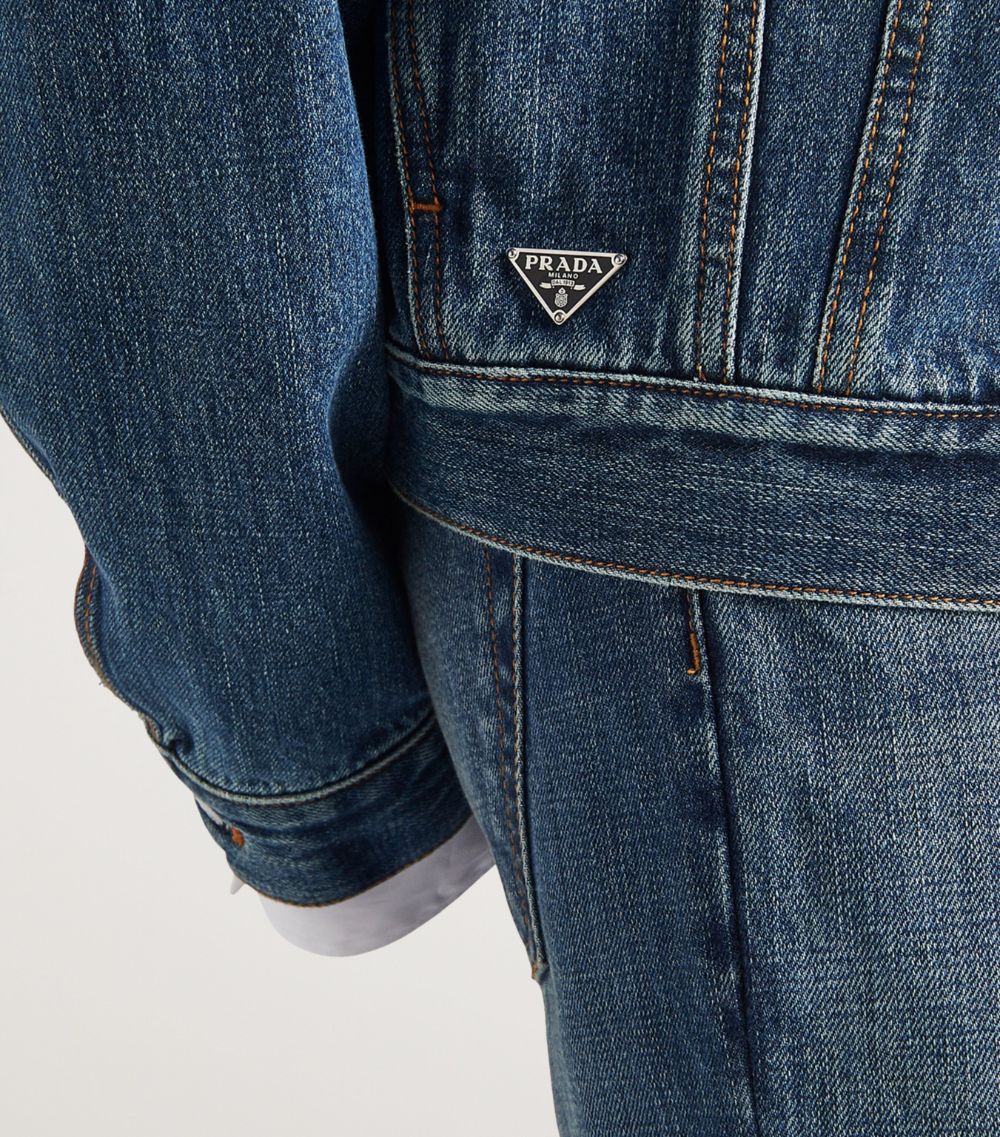 Prada Prada Denim Trucker Jacket