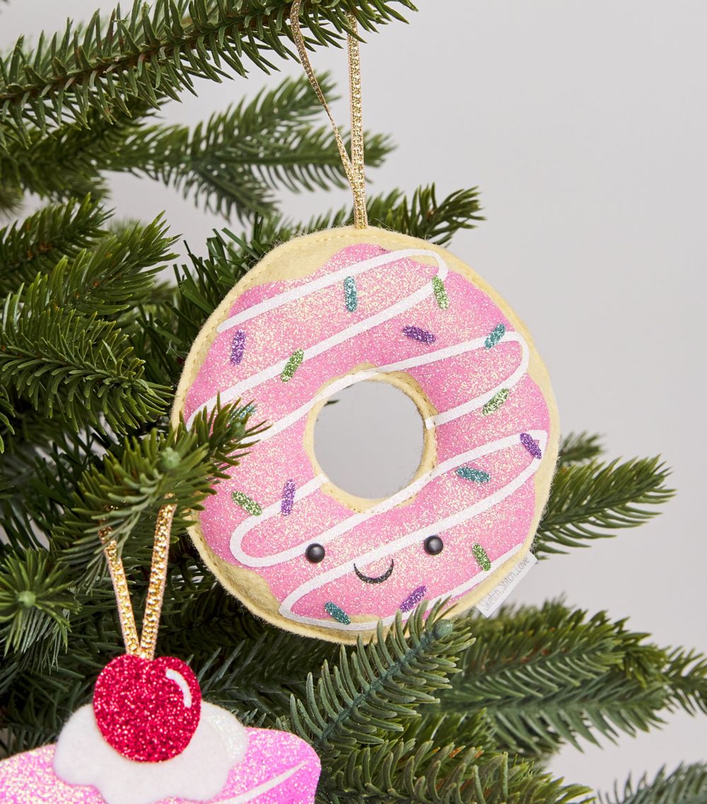  Sketch. Stitch. Love Sprinkle Doughnut Tree Decoration