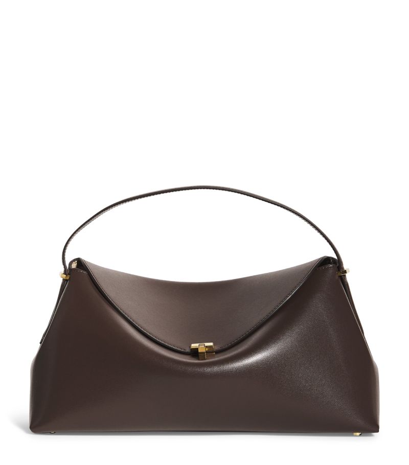 Toteme Toteme Leather T-Lock Top-Handle Bag