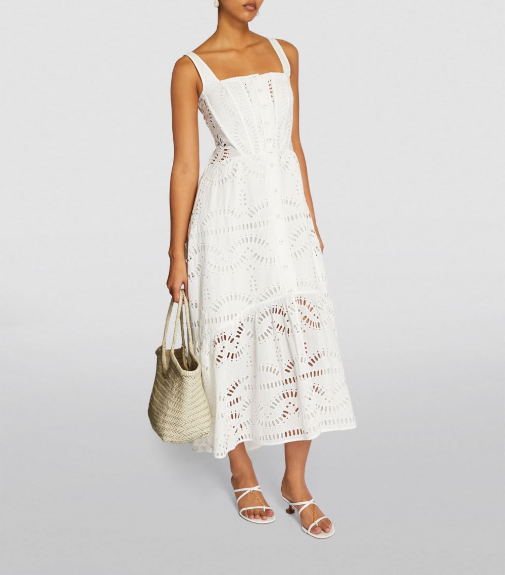 Charo Ruiz Ibiza Charo Ruiz Ibiza Broderie Anglaise Nissy Maxi Dress