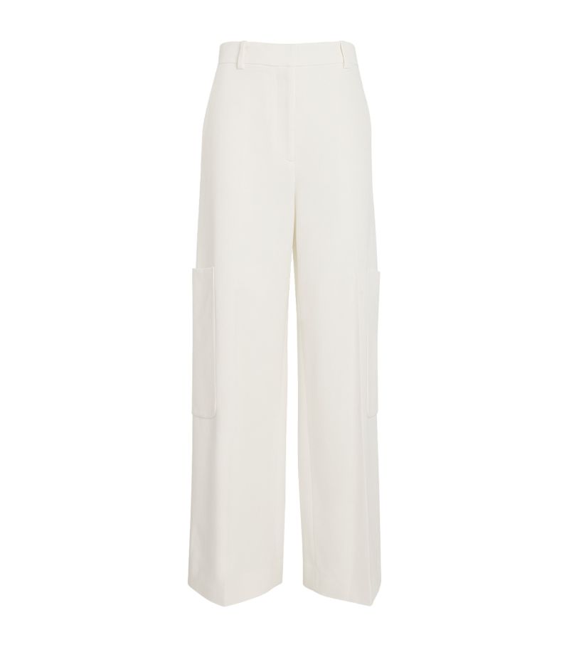 Khaite Khaite Caiton Wide-Leg Trousers